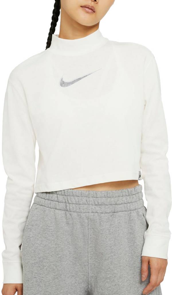 Nike Women's Crop Long Sleeve Shirt