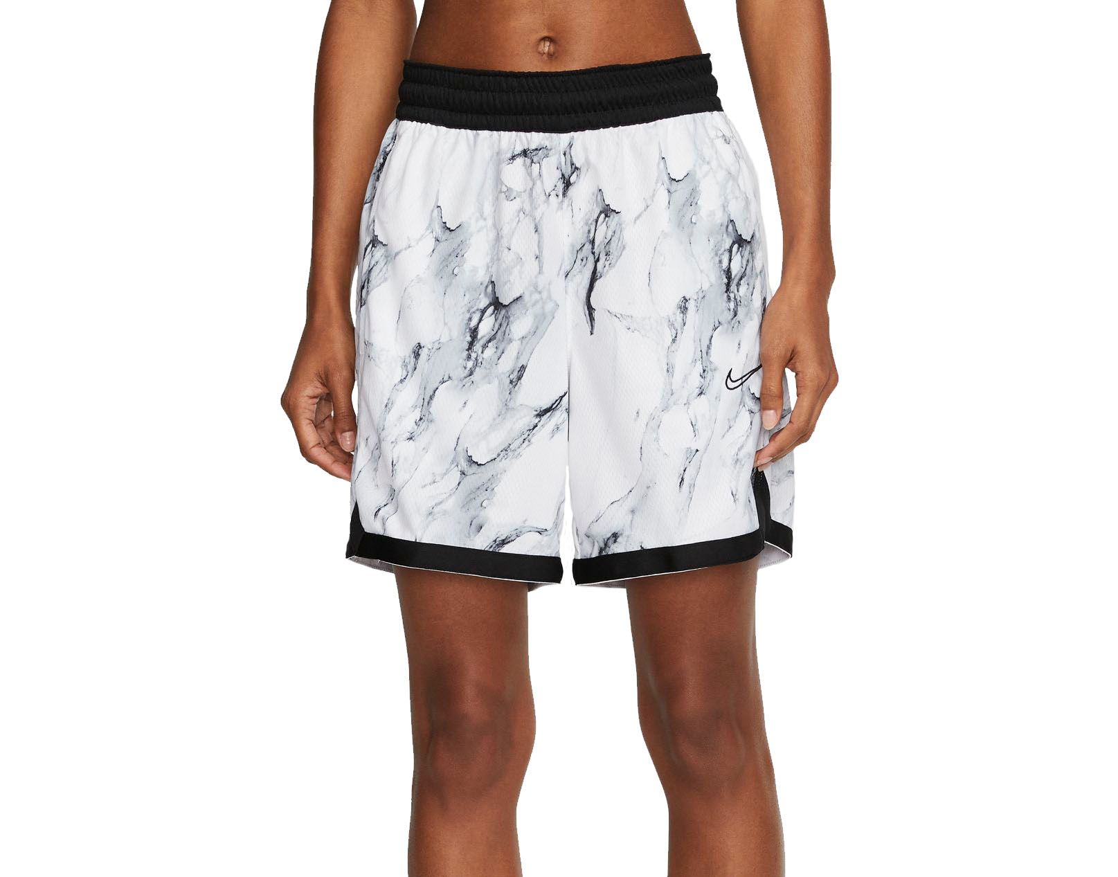 nike elite stripe marble shorts