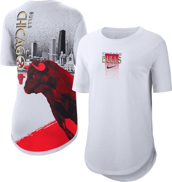 Nike Women's 2020-21 City Edition Chicago Bulls Courtside T-Shirt