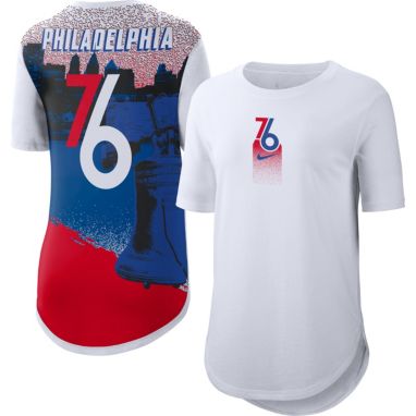 sorry, Nike Women's 2020-21 City Edition Philadelphia 76ers Courtside T-Shirt is currently out of stock