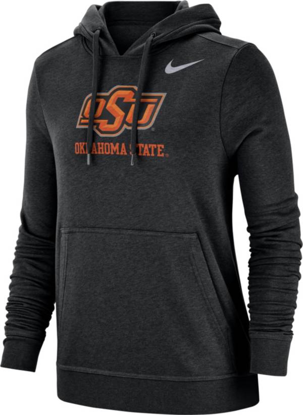 Nike Women's Oklahoma State Cowboys Club Fleece Pullover Black