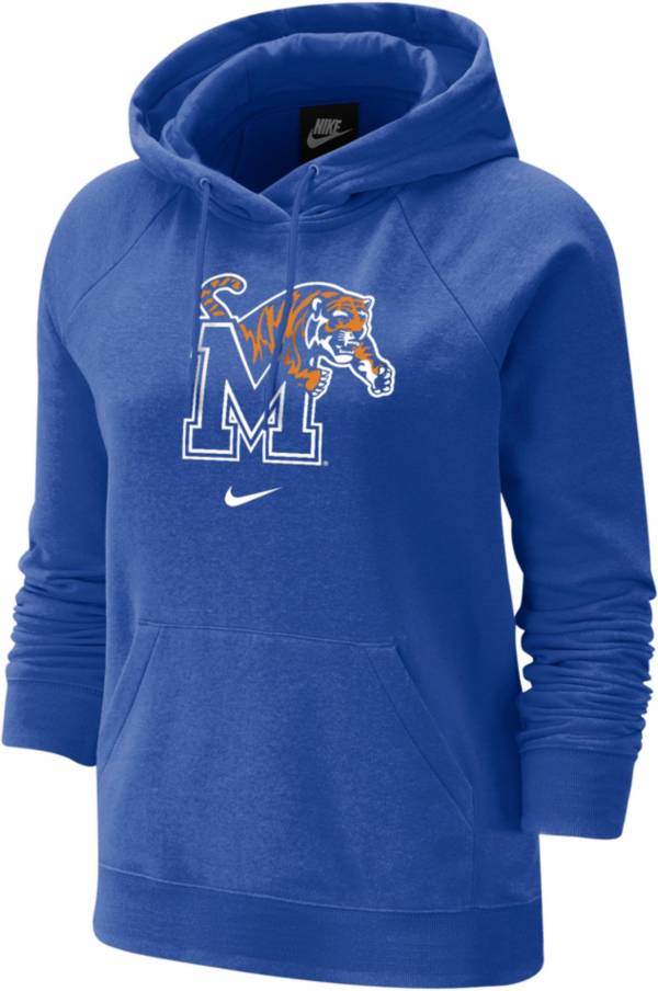 Nike Women's Memphis Tigers Blue Fleece Pullover Hoodie