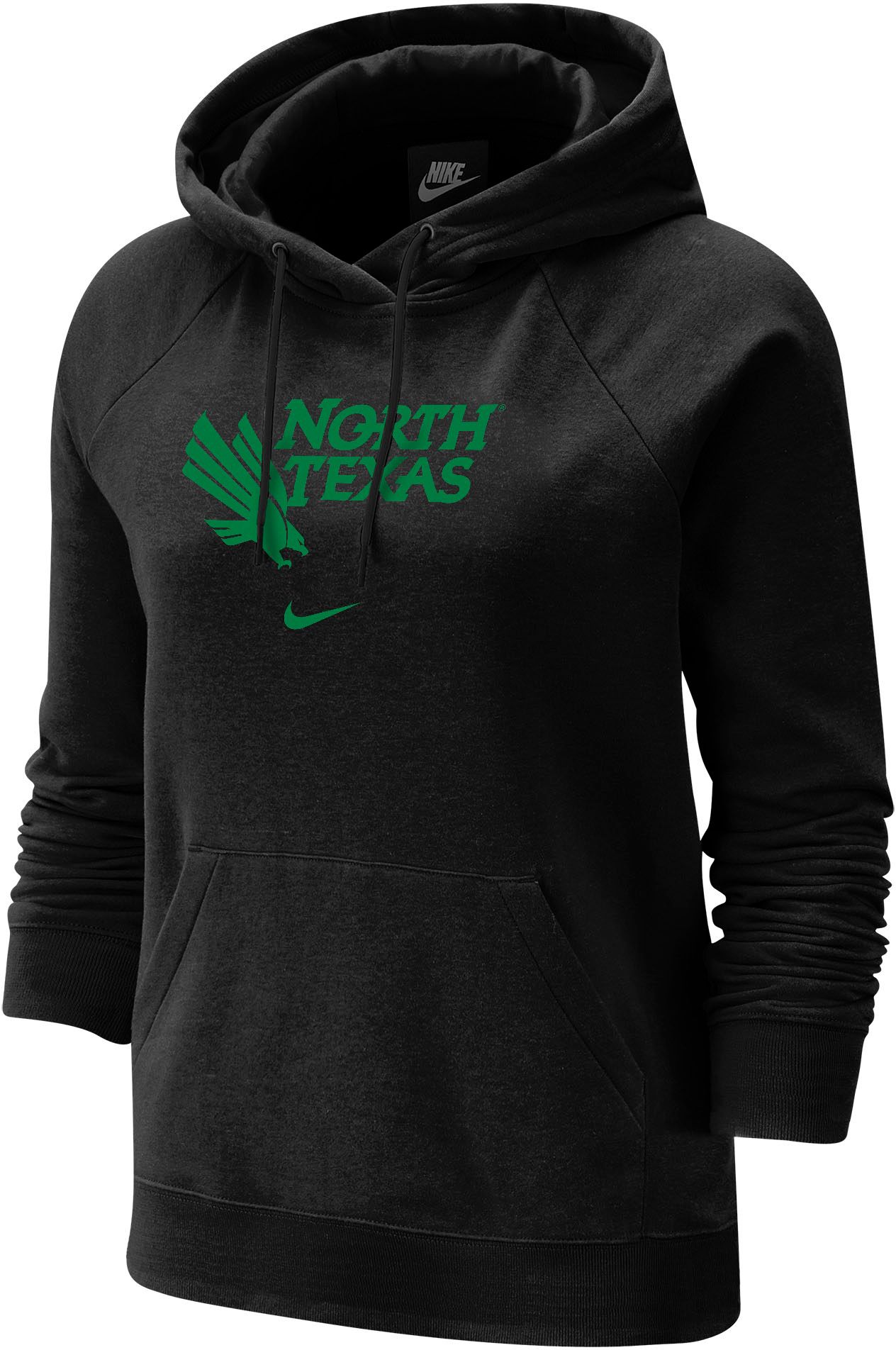 nike green and black hoodie