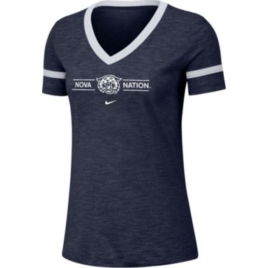 sorry, Nike Women's Villanova Wildcats Navy V-Neck T-Shirt is currently out of stock