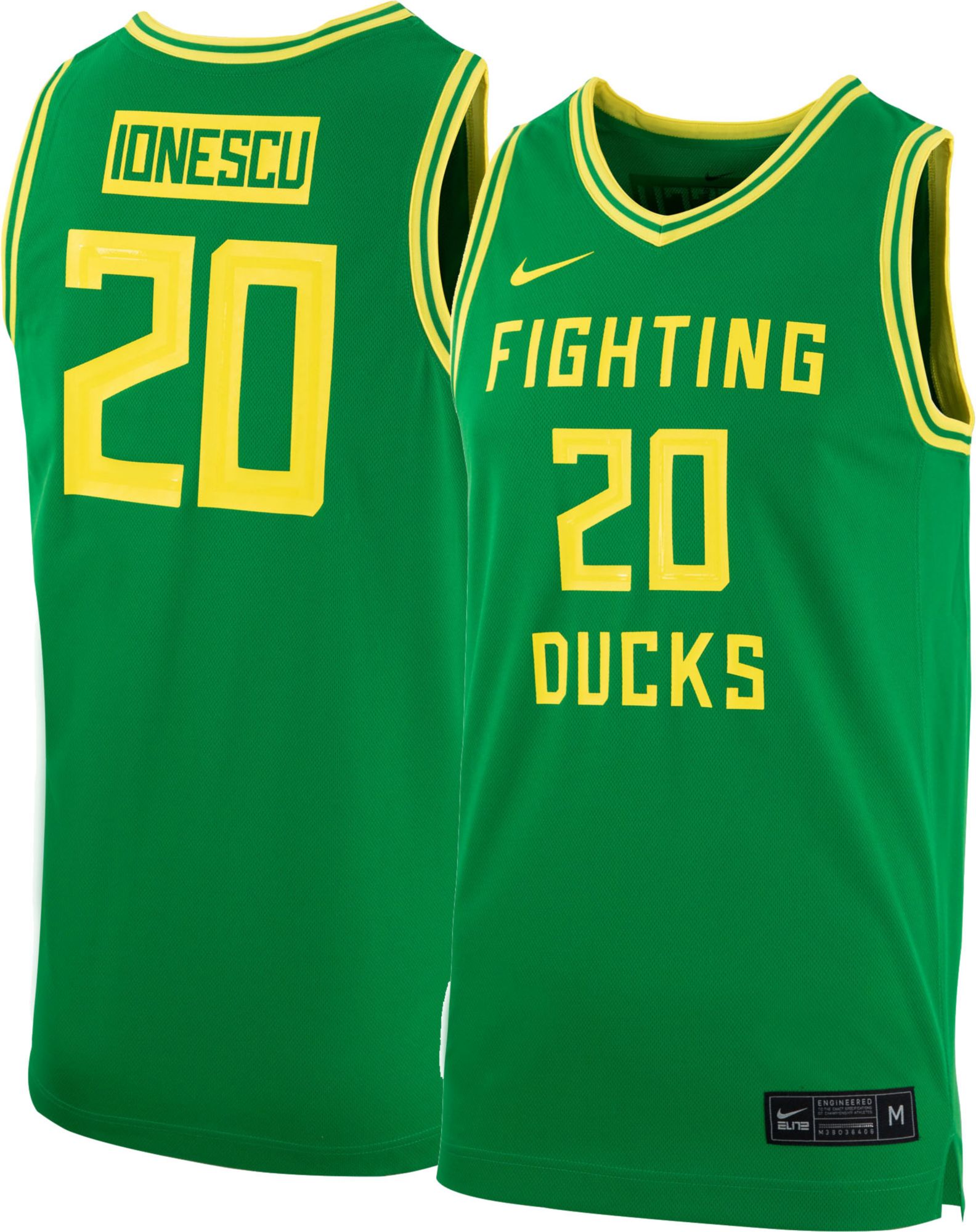 nike oregon women's basketball jersey