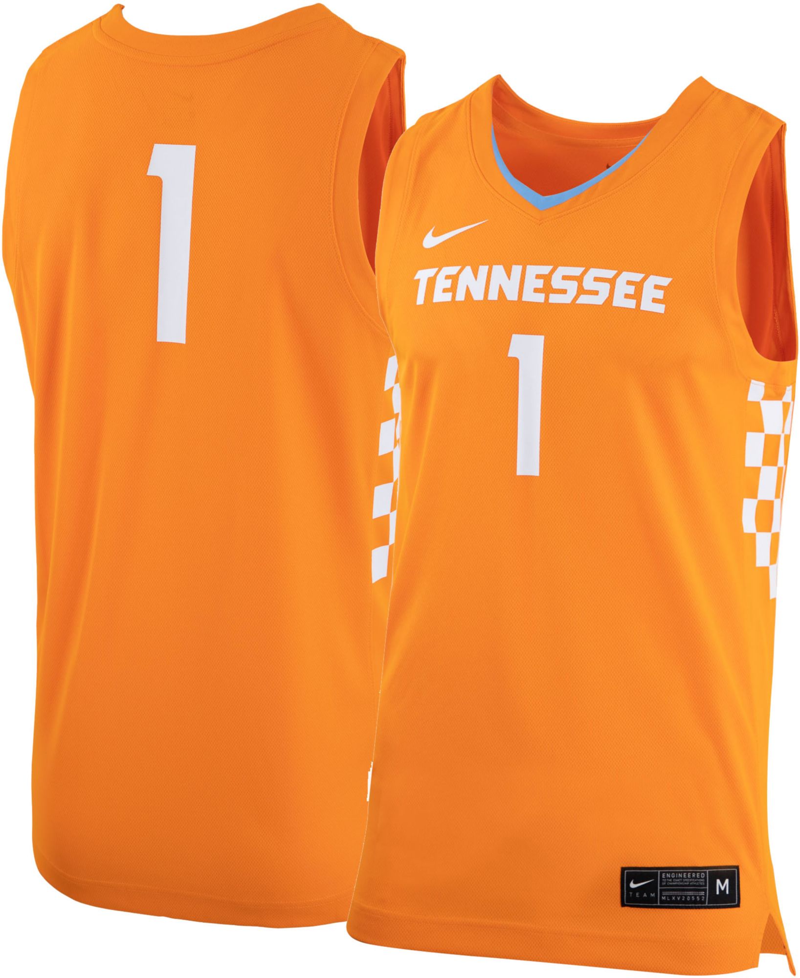 tennessee vols basketball jersey