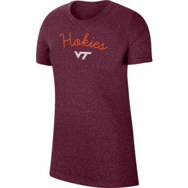 sorry, Nike Women's Virginia Tech Hokies Maroon Marled Crew “Hokies” T-Shirt is currently out of stock