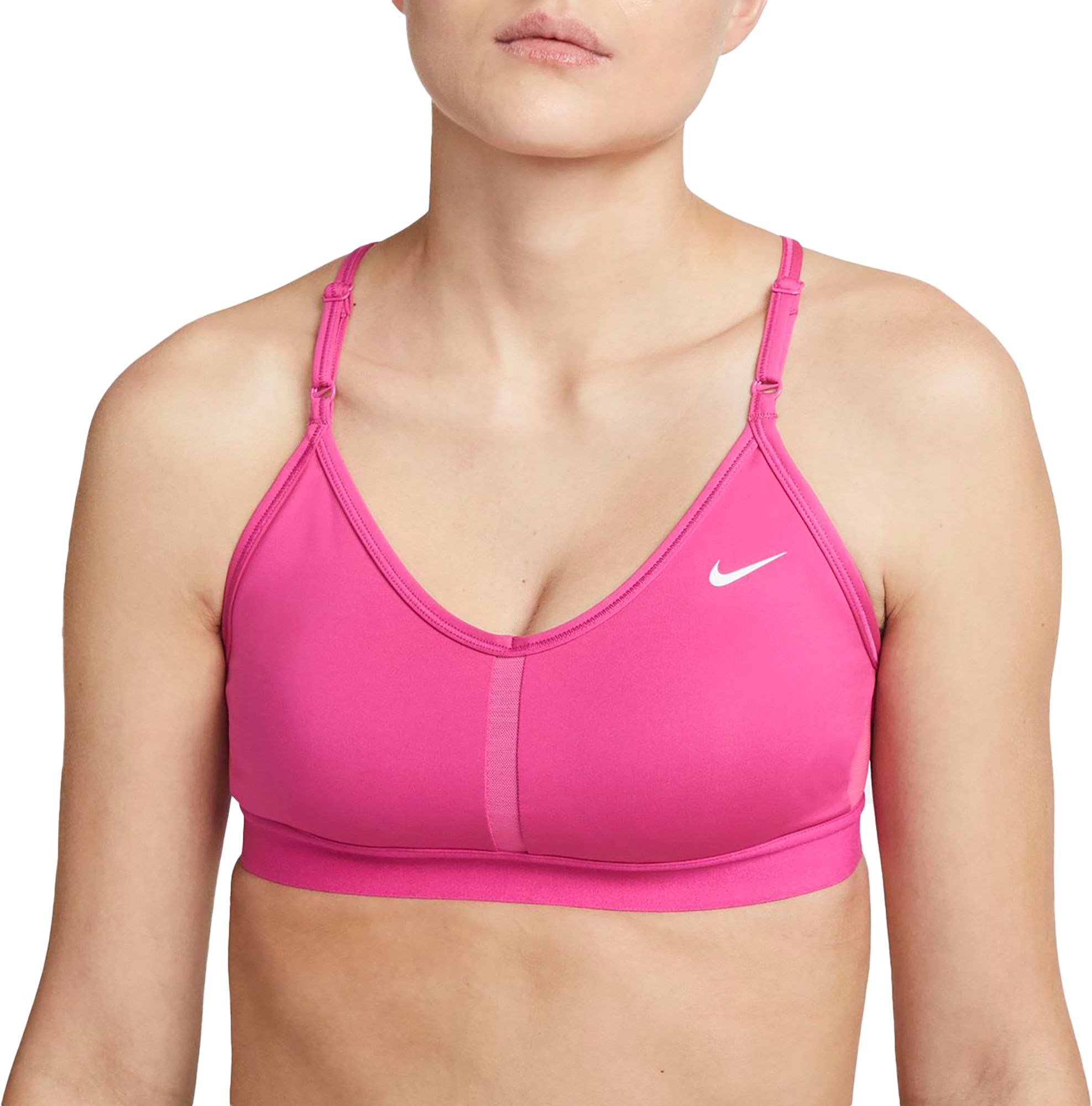 Nike Women's Indy Light-Support Padded Strappy Cutout Sports Bra