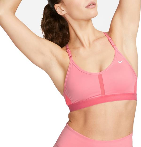 Afstoting Contractie room Nike Women's Dri-FIT Indy Light-Support Padded V-Neck Sports Bra | Dick's  Sporting Goods