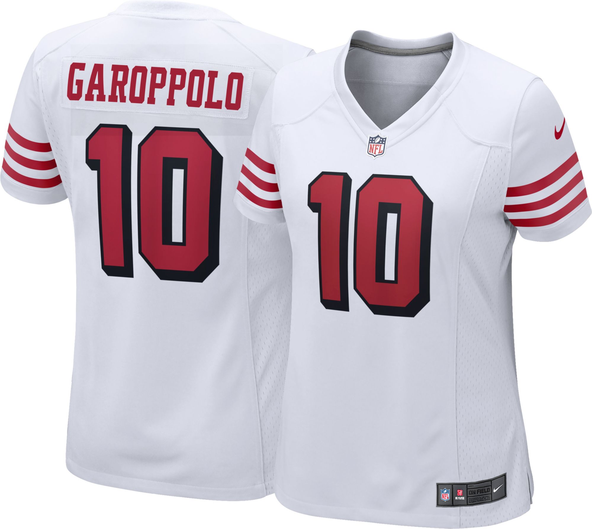 jimmy garoppolo jersey womens