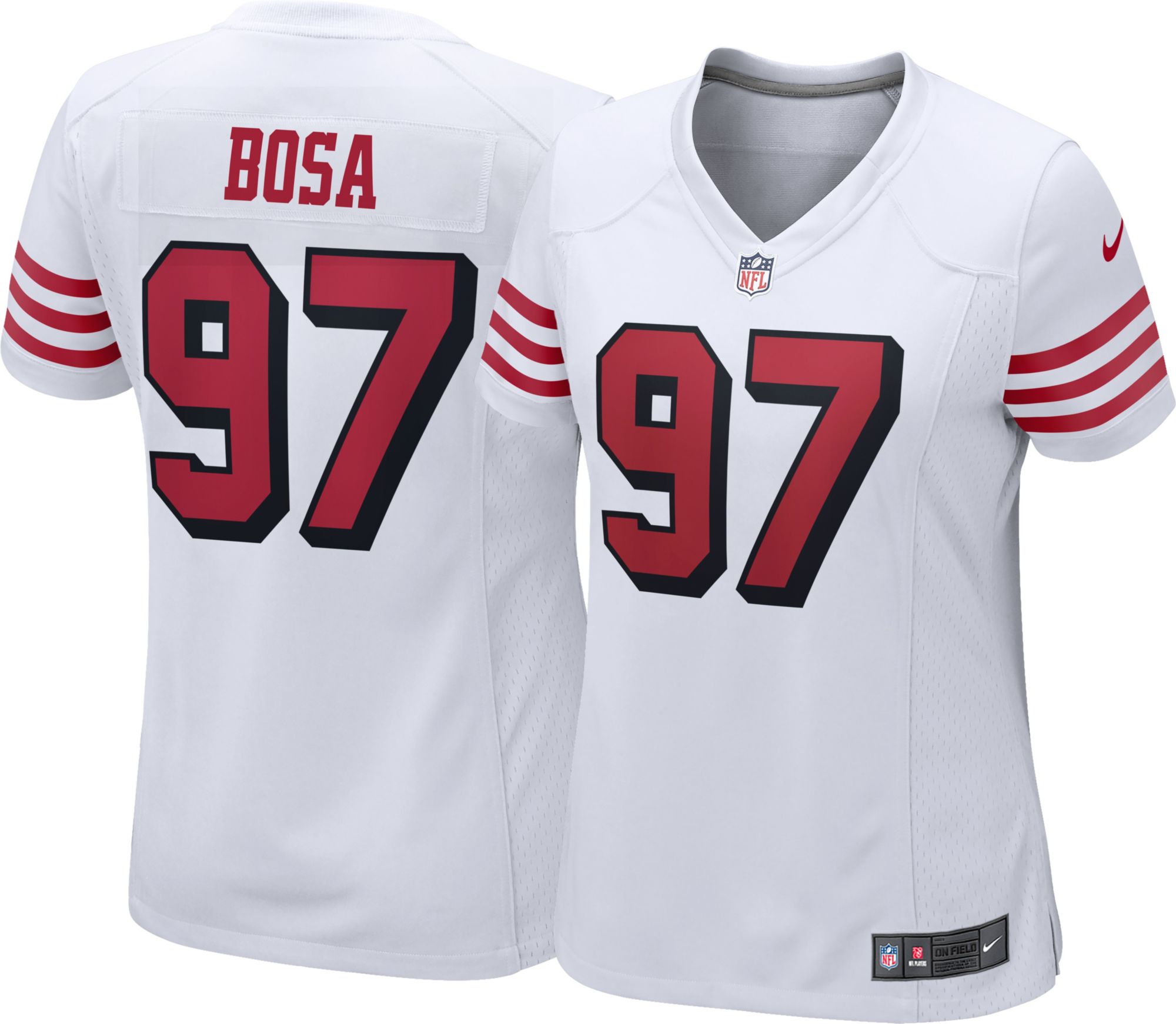 nick bosa red jersey