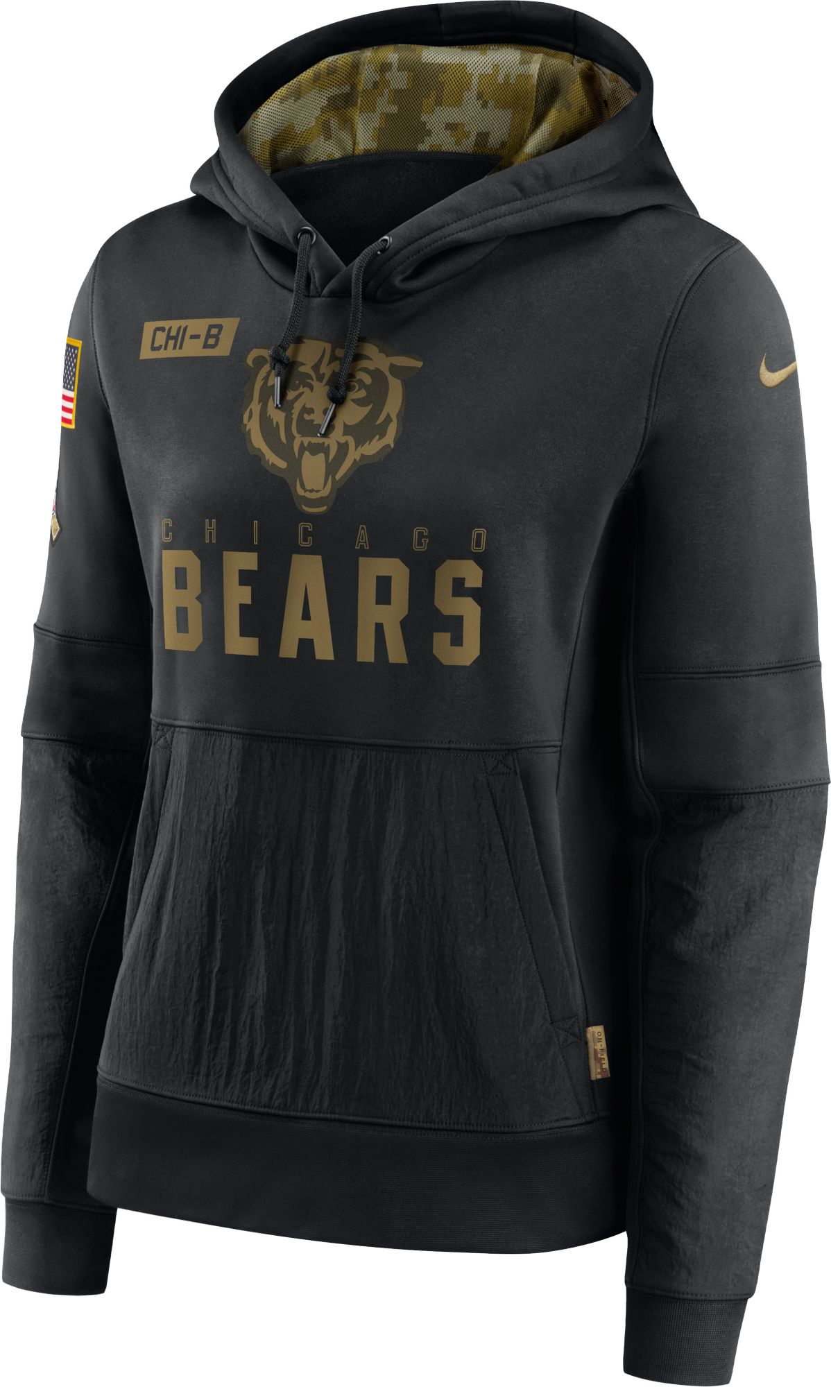 bears hoodie salute to service