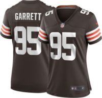 Myles Garrett Cleveland Browns Game-Used #95 White Jersey vs