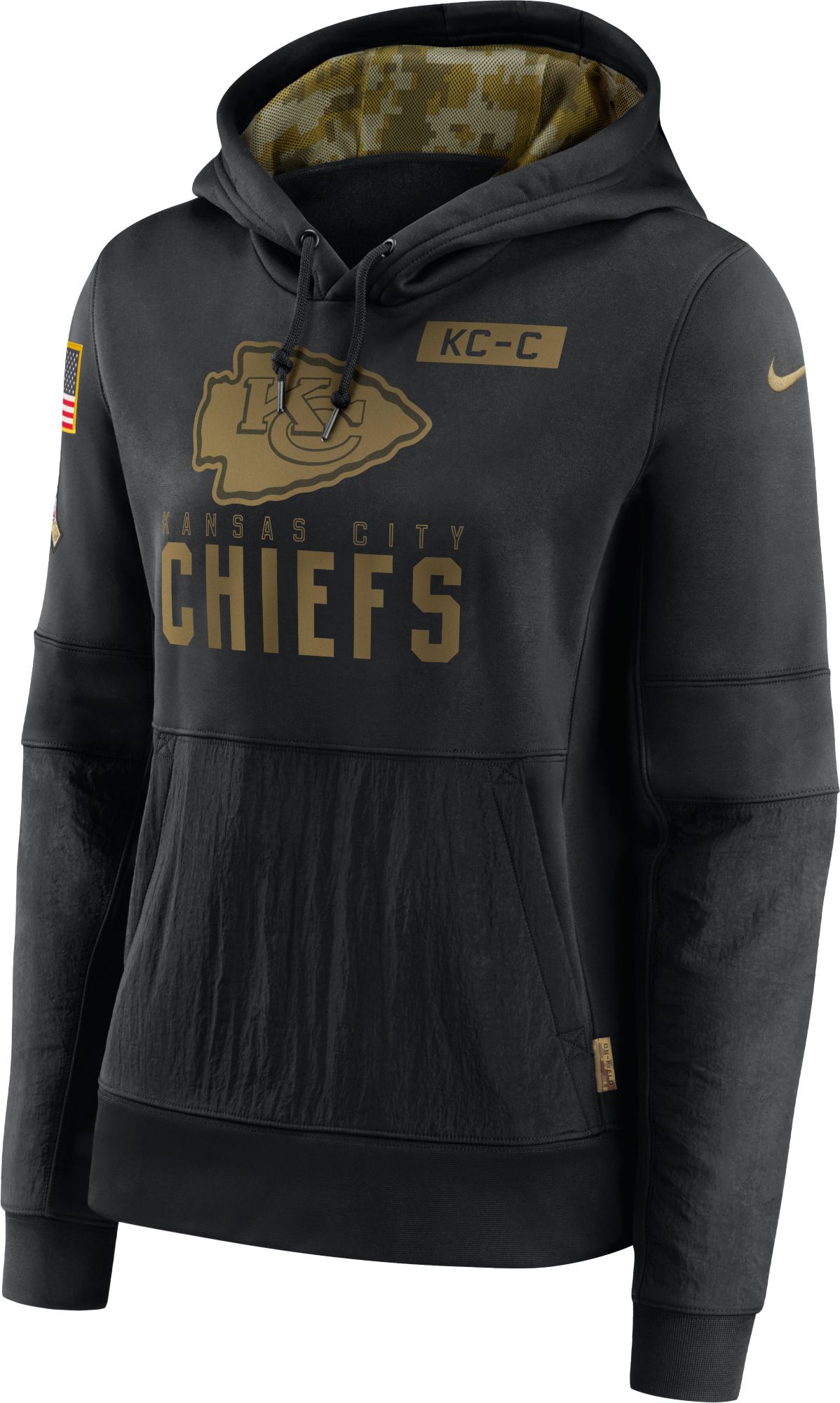 chiefs military hoodie