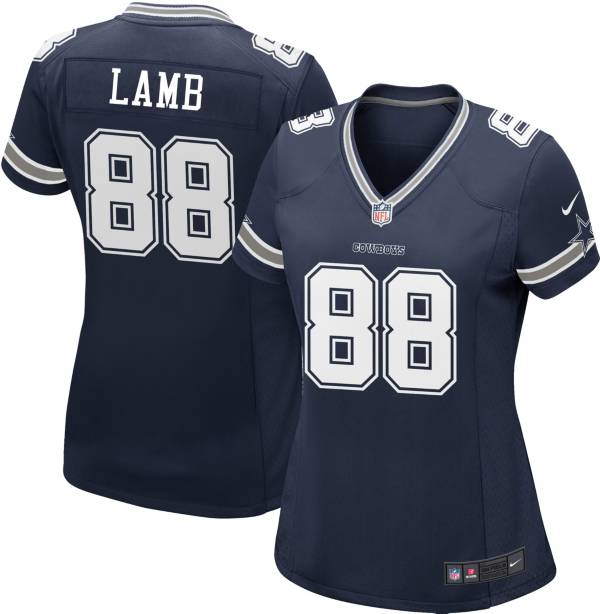 Men's Nike Navy Dallas Cowboys Custom Game Jersey