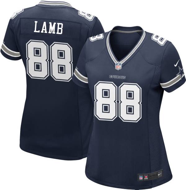 Nike Women's Dallas Cowboys CeeDee Lamb #88 Navy Game Jersey ...
