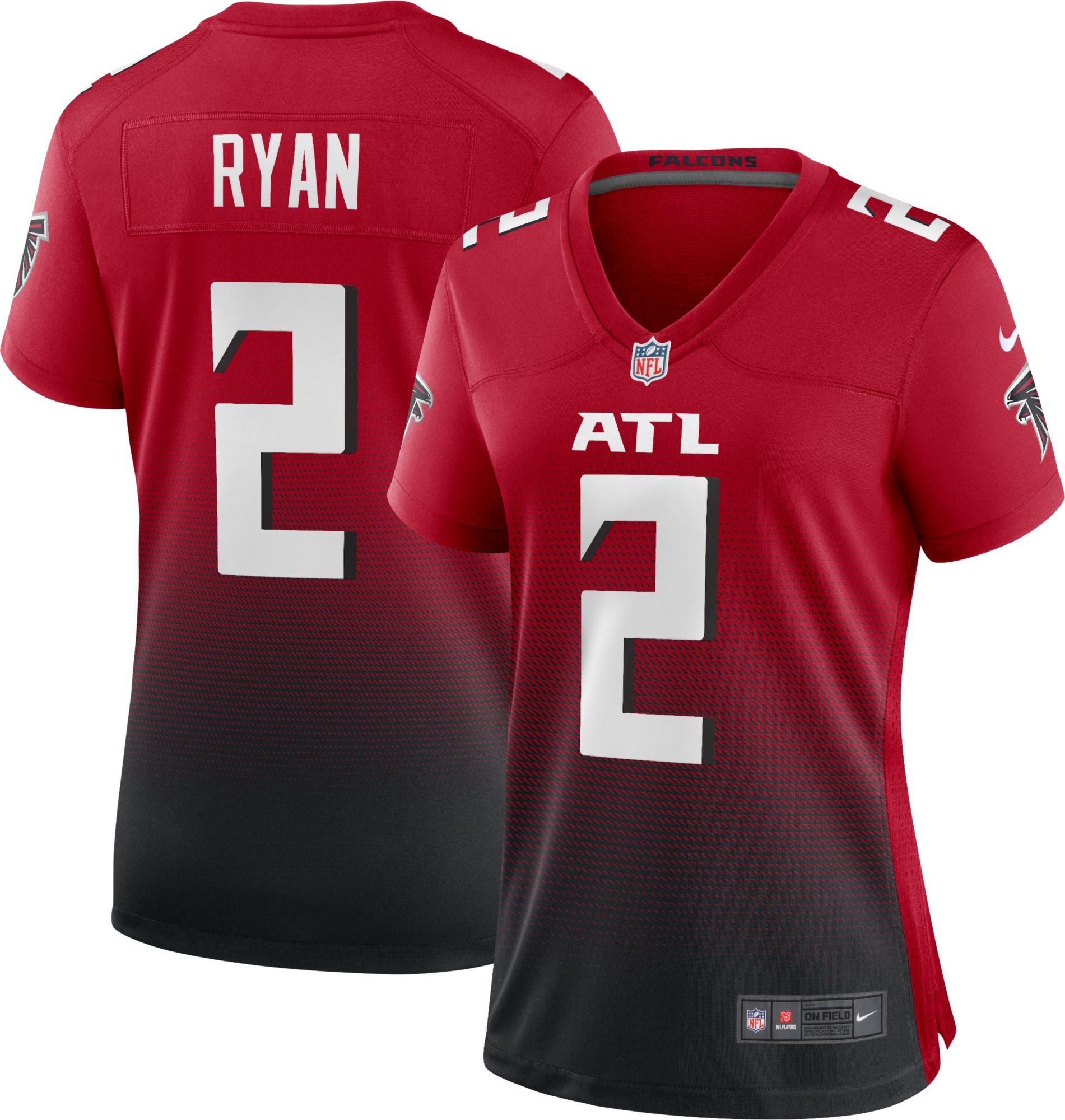 atlanta falcons women's jersey