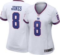 New York Giants Daniel Jones #8 Nfl 2020 Black And White Jersey