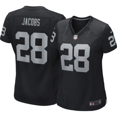 sorry, Nike Women's Las Vegas Raiders Josh Jacobs #28 Black Game Jersey is currently out of stock
