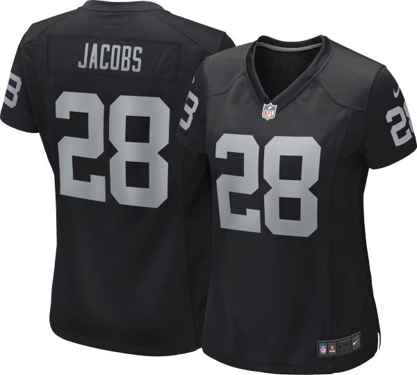 Nike Women's Las Vegas Raiders Josh Jacobs #28 Black Game Jersey