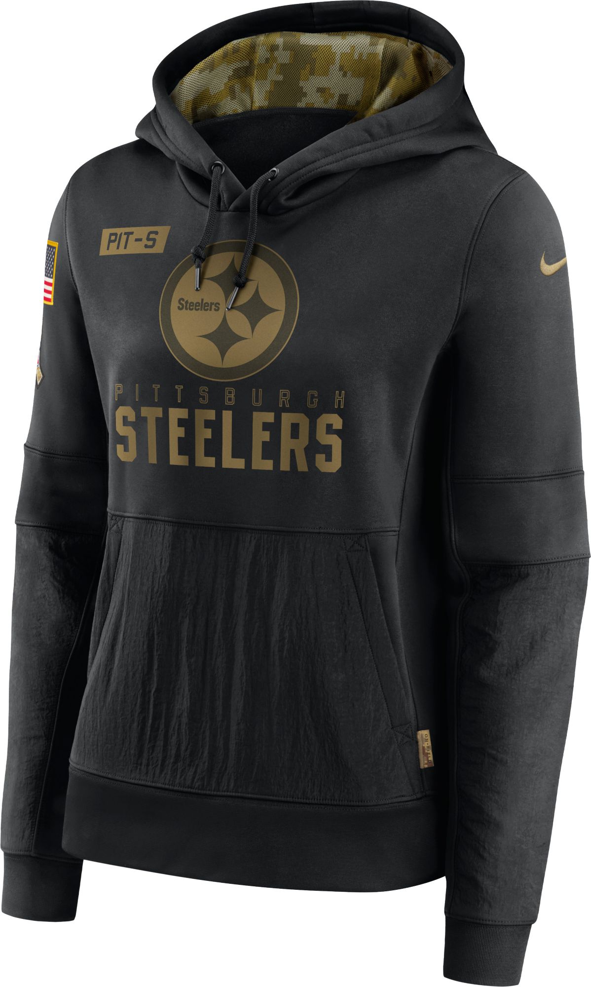 pittsburgh steelers military hoodie