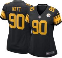 Nike Women's Pittsburgh Steelers T.J. Watt #90 Black Game Jersey