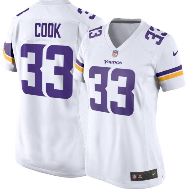 Nike Women's Minnesota Vikings Dalvin Cook #33 White Game Jersey product image