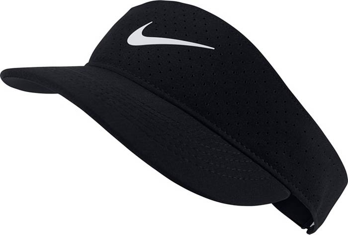 nike women's sportswear open back visor hat