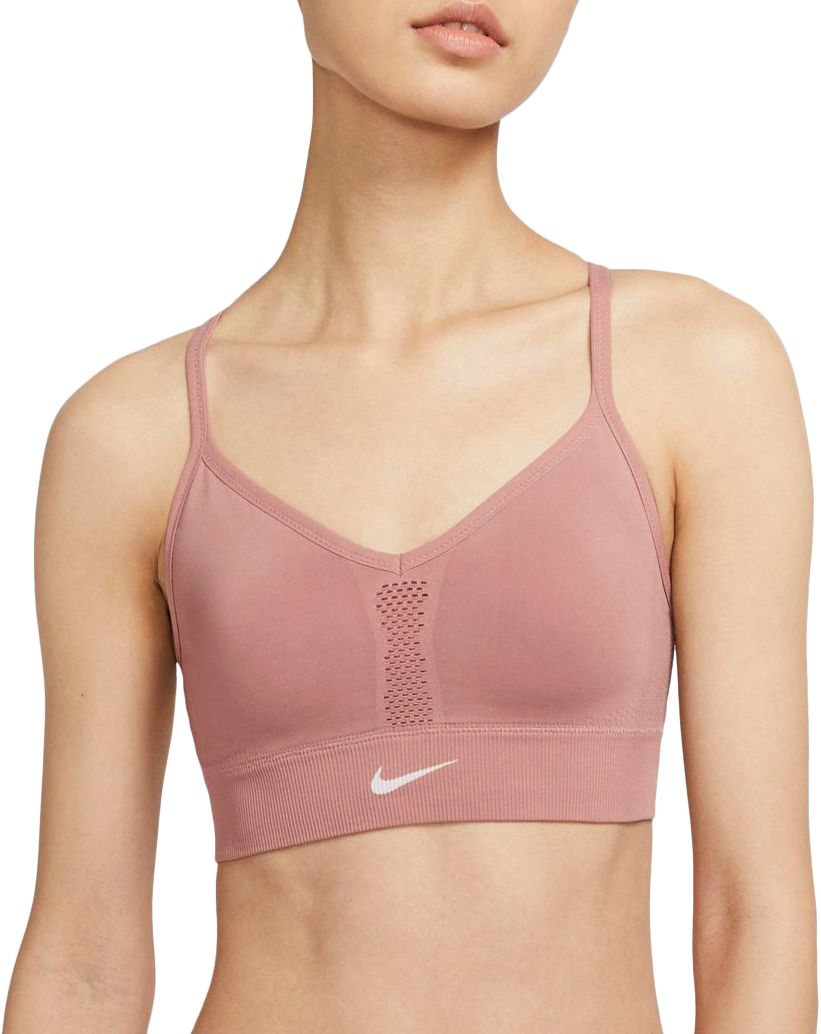 nike seamless light support sports bra