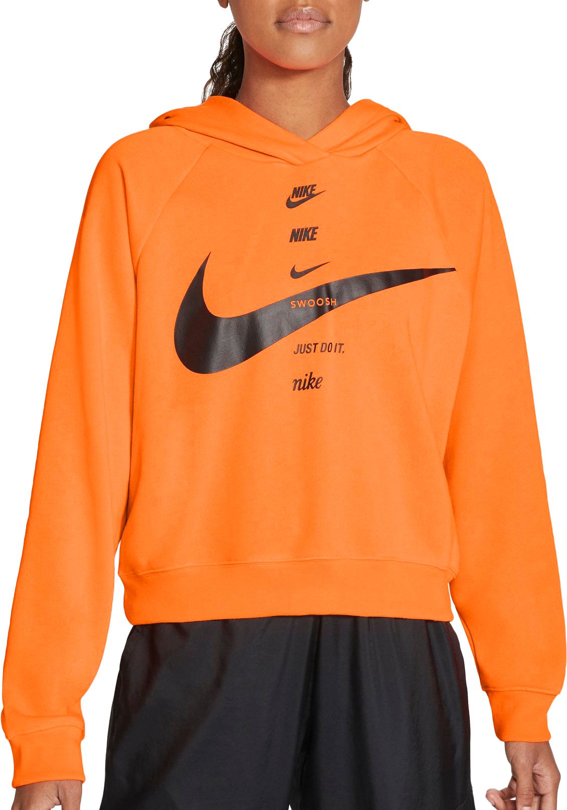 womens orange nike hoodie