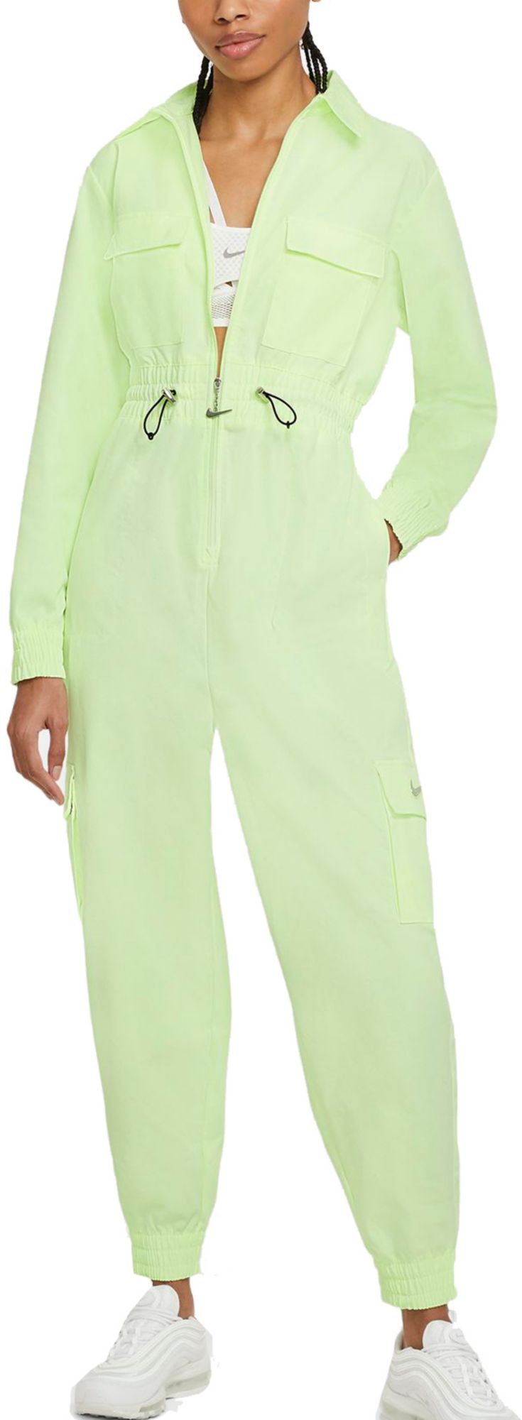 nike green jumpsuit