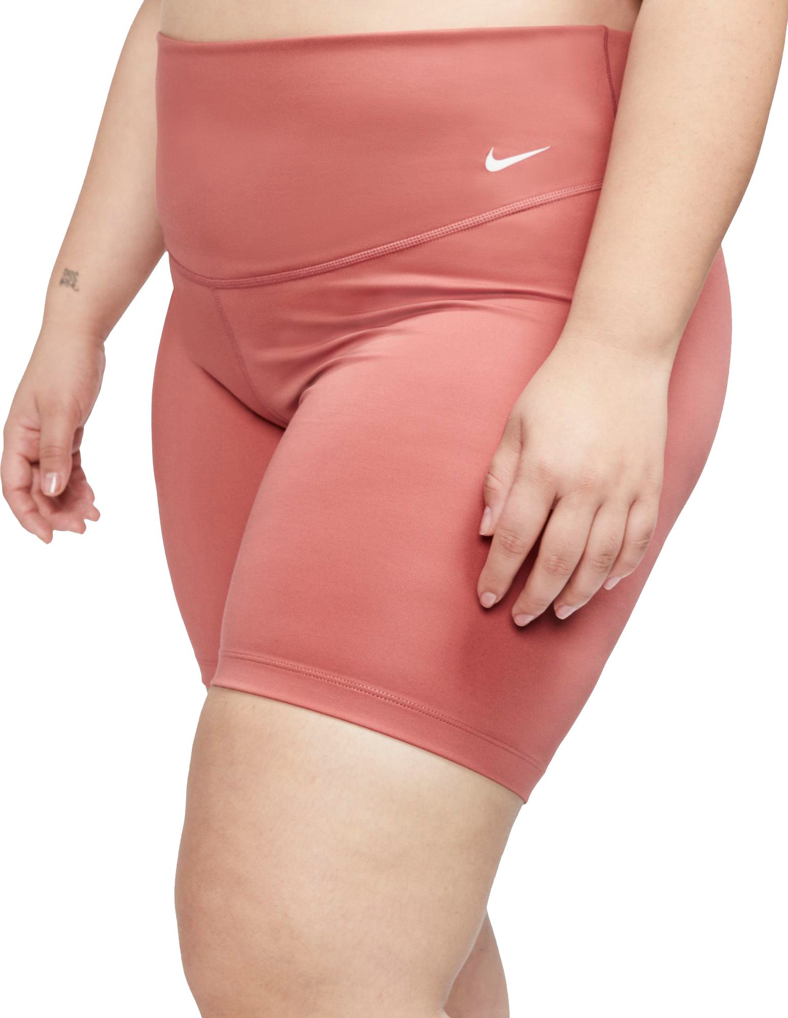 womens plus nike shorts