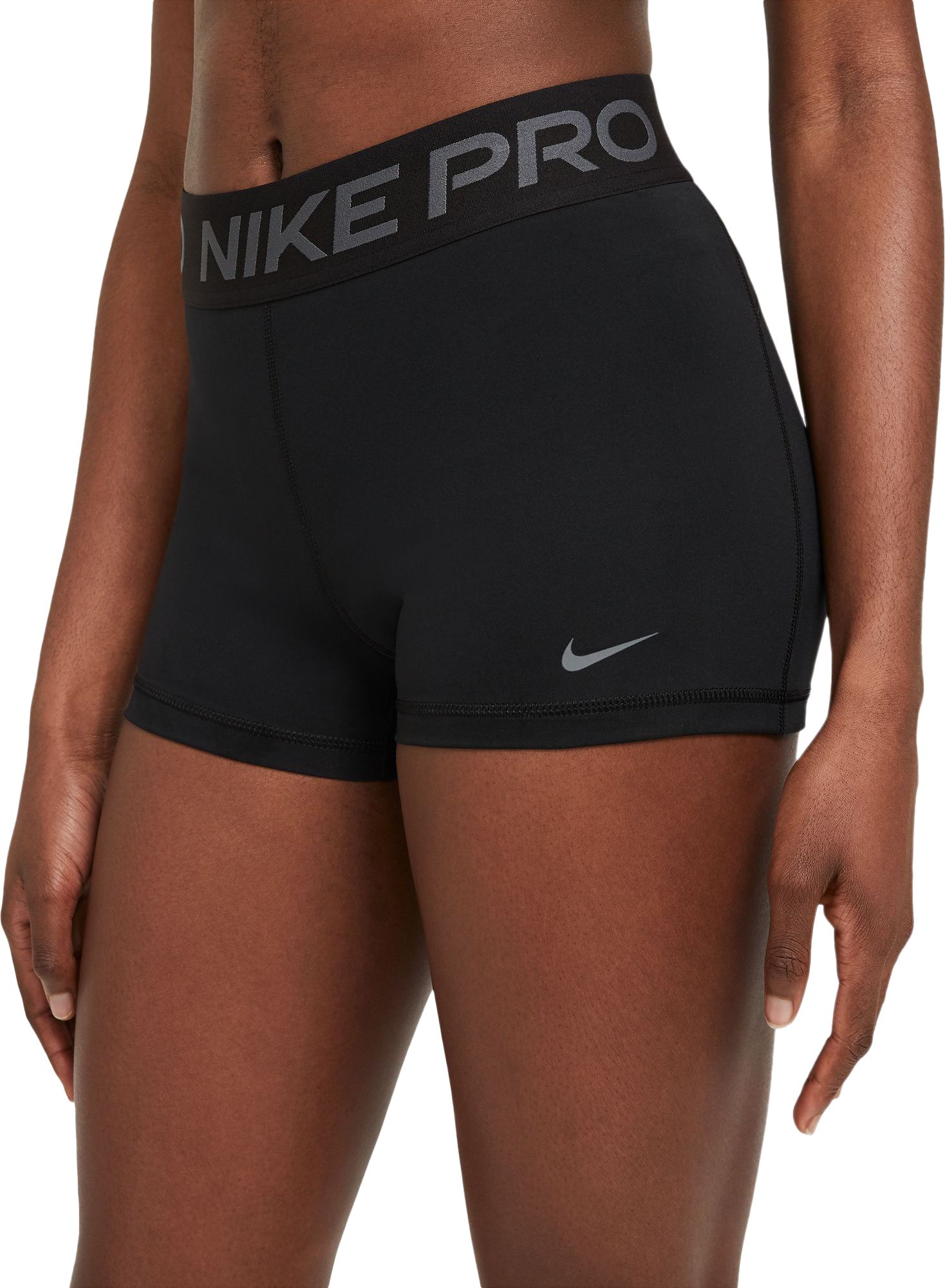 nike pro women's tight shorts