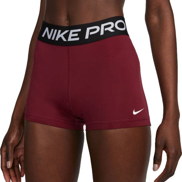 Republik tåbelig Mælkehvid Nike Women's Pro 3” Shorts | DICK'S Sporting Goods
