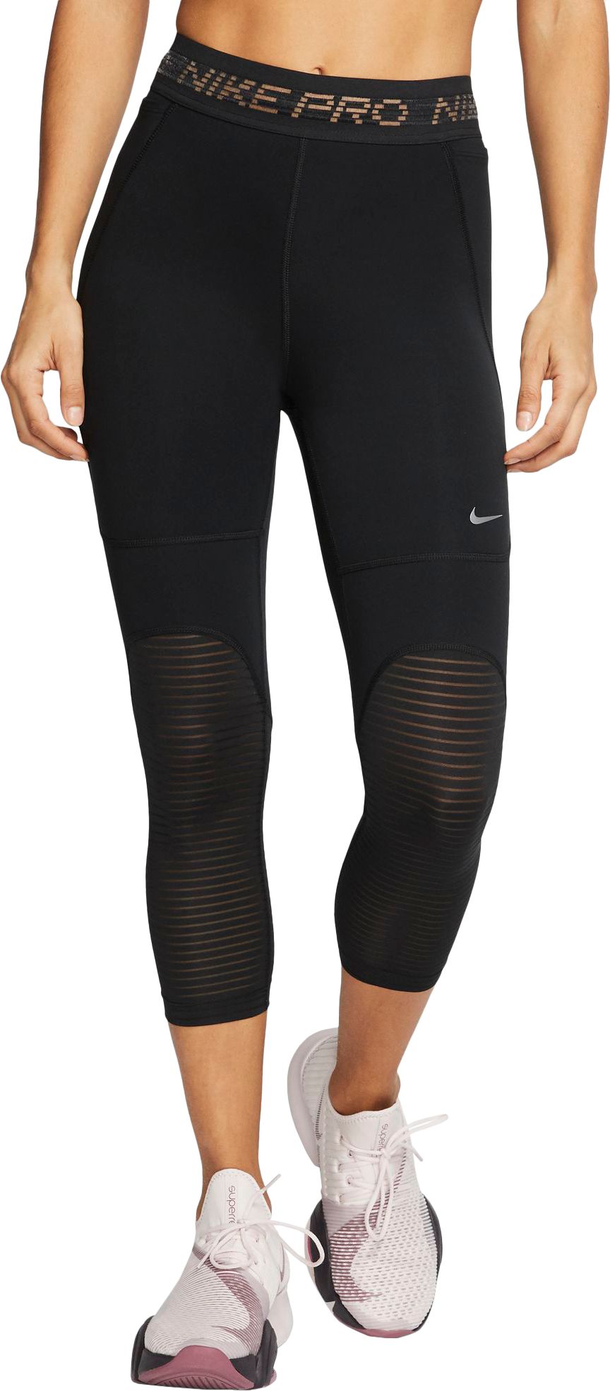 nike pro women's capri tight