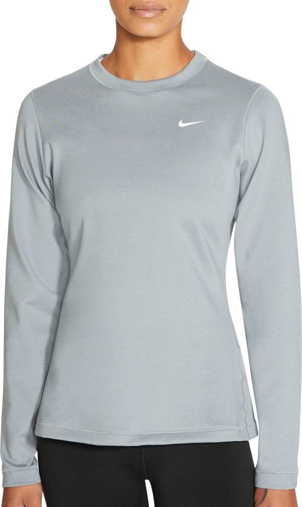 Nike Women's Pro Therma Crew Long Sleeve Shirt
