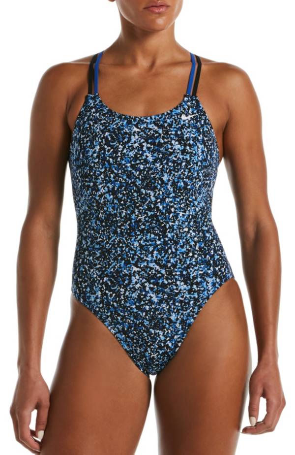 Nike Women's Hydrastrong Pixel Party Spiderback One-Piece Swimsuit product image