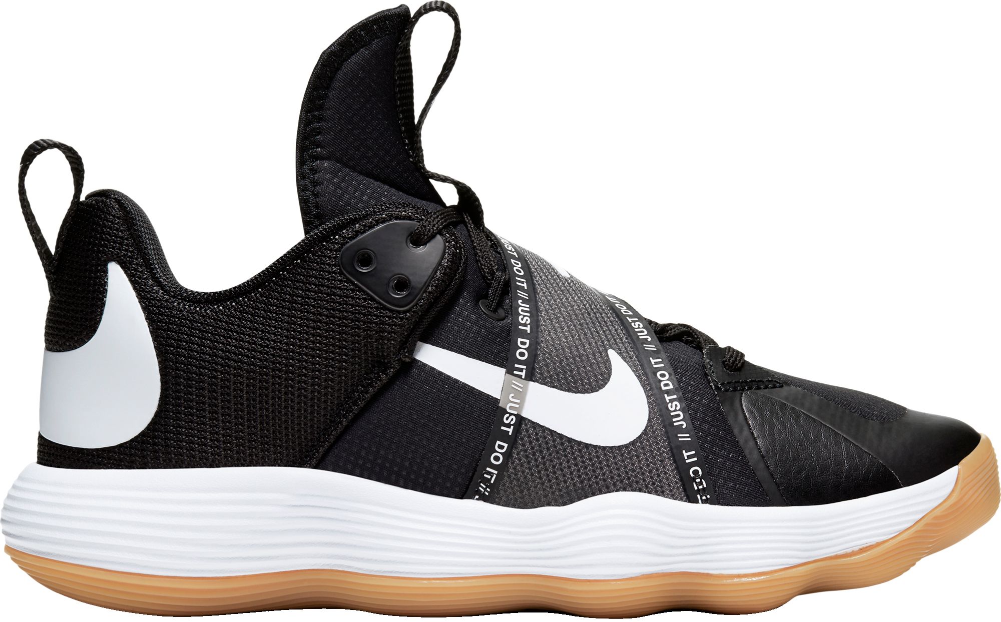 black and white nike volleyball shoes