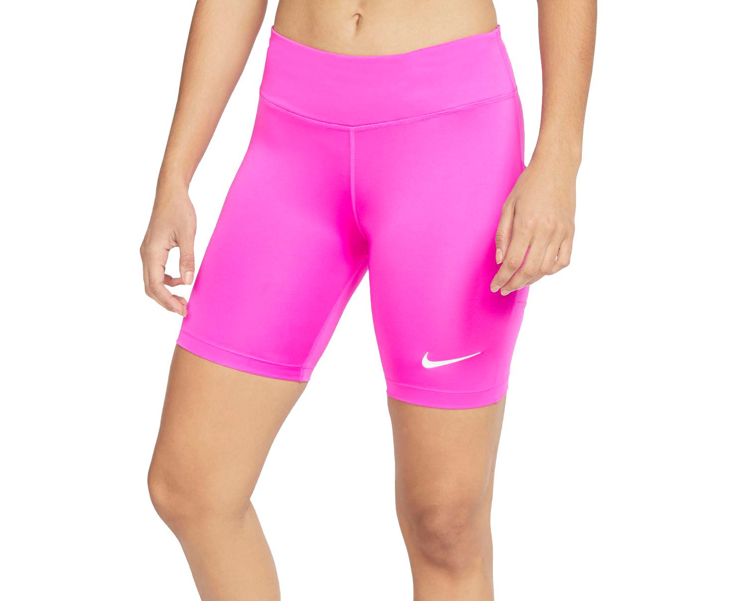 pink nike biker shorts