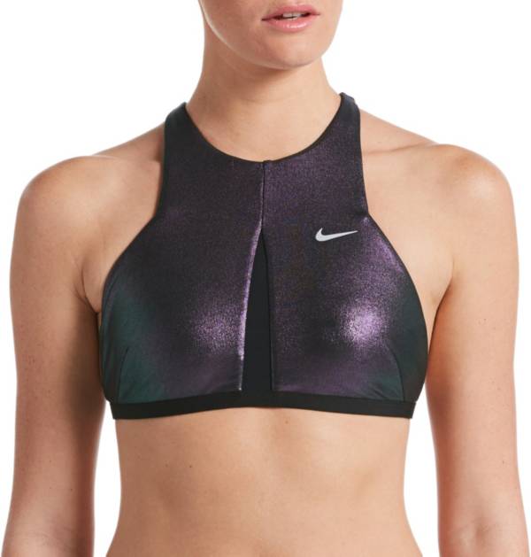 Nike Women's Reversible Onyx Flash Crossback Bikini Top