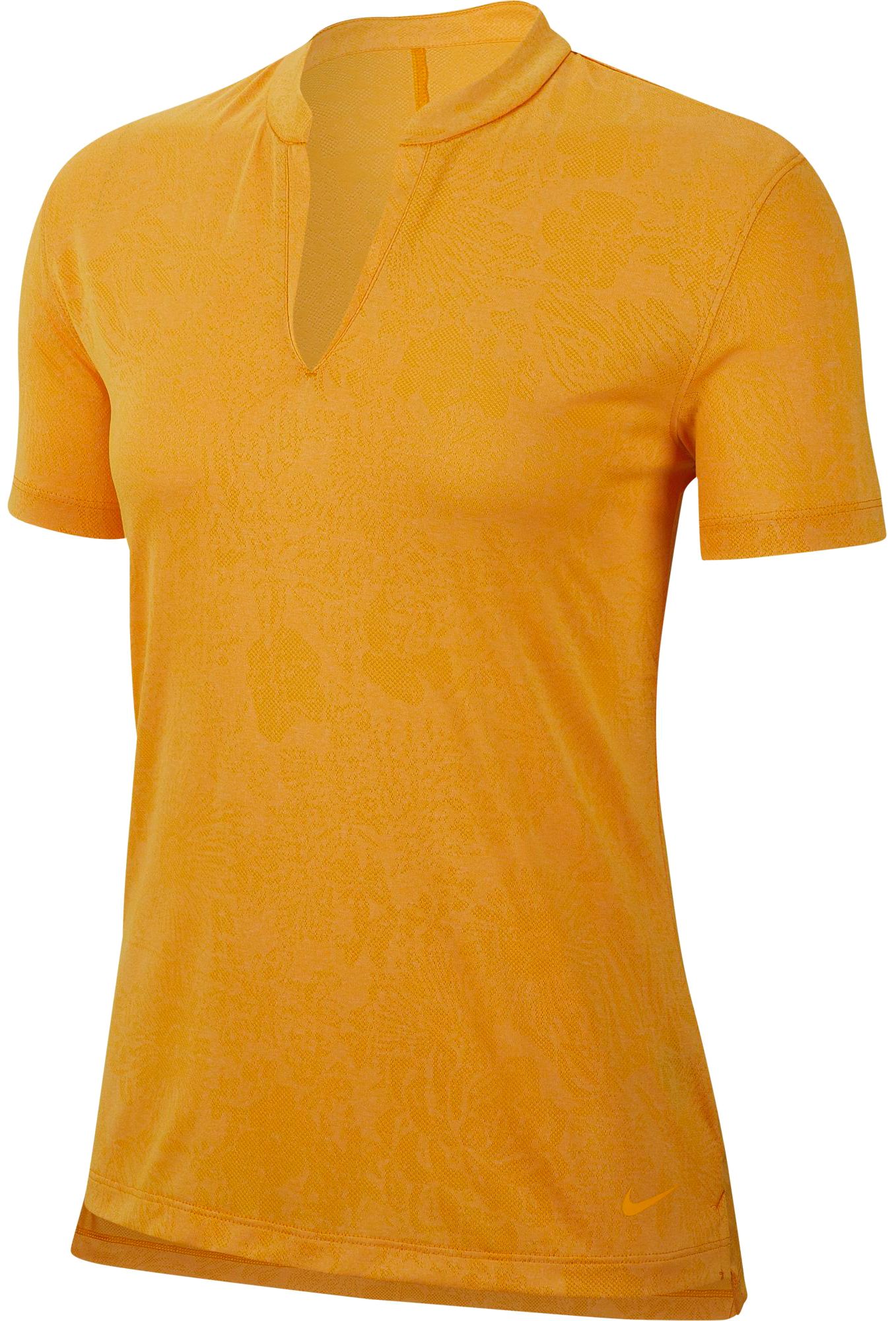 nike women's dry short sleeve golf polo