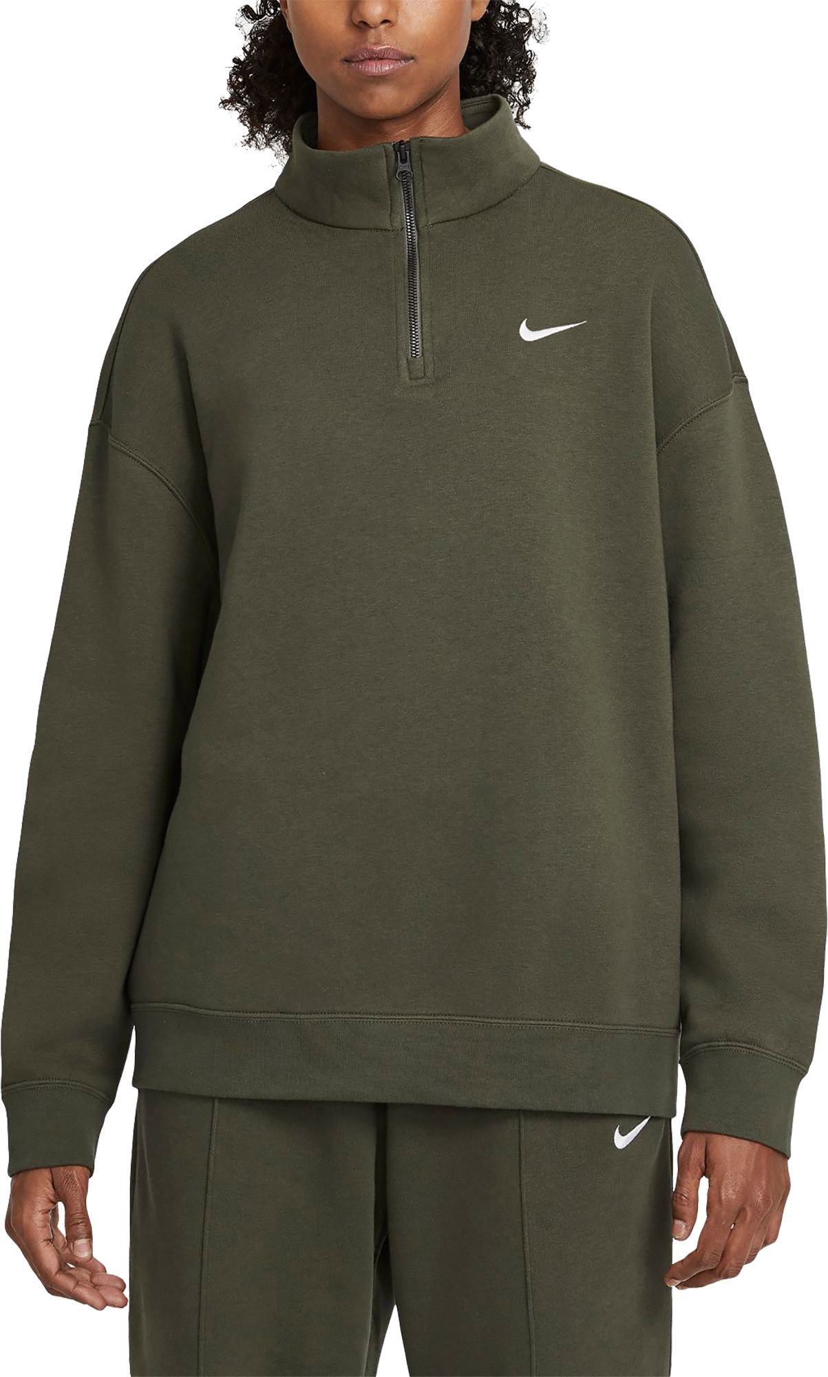 nike half zip jacket women's