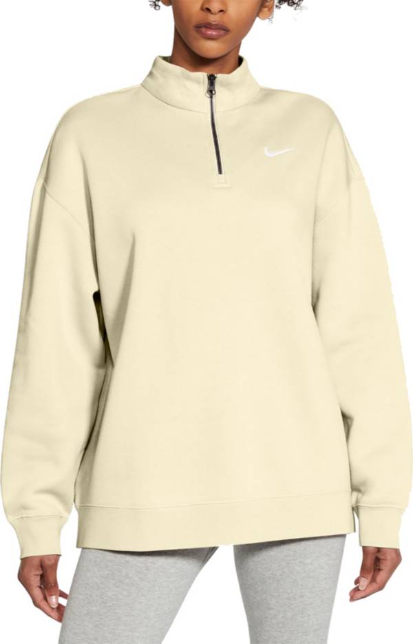 Download Nike Women's Sportswear ¼ Zip Fleece Pullover | DICK'S ...