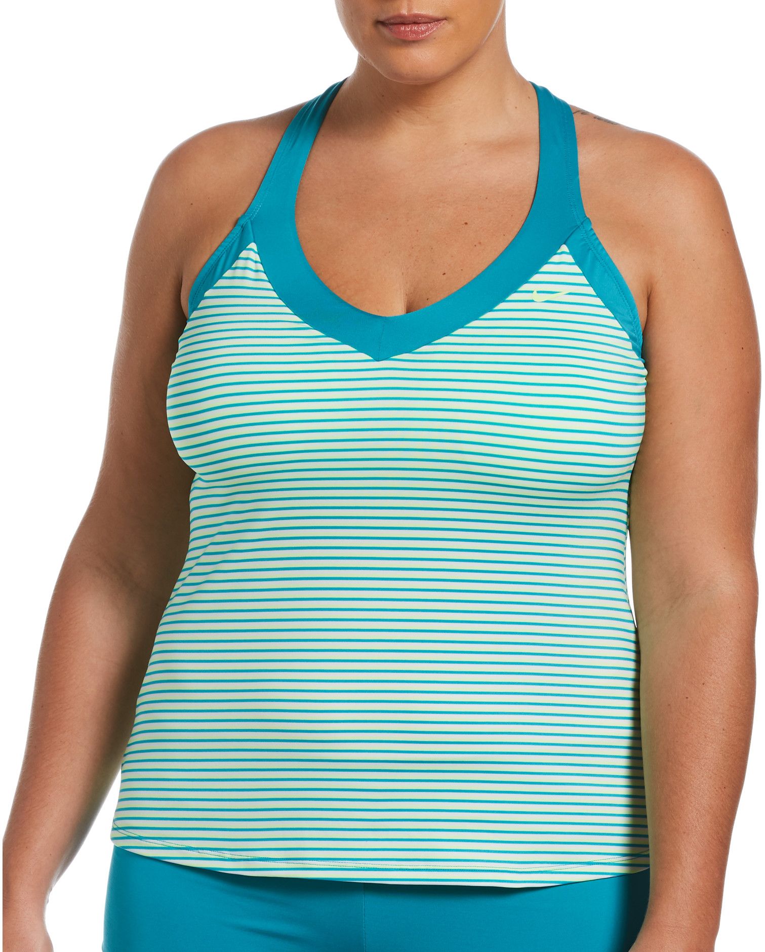 nike v neck tankini
