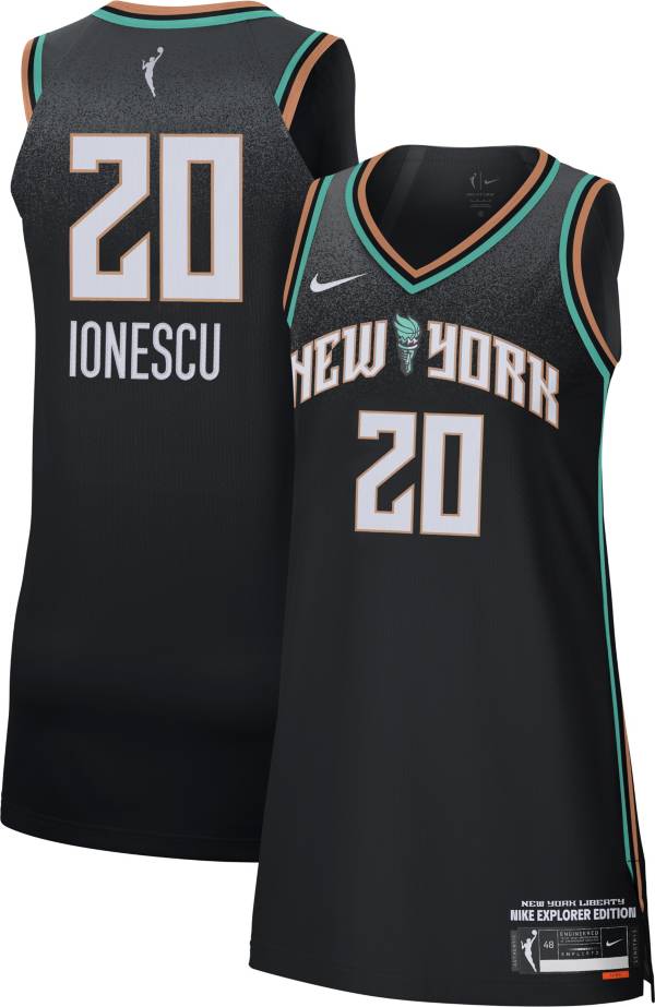 Nike Adult New York Liberty Sabrina Ionescu Black Authentic Jersey product image