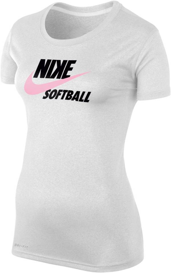 White Nike Womens Sportswear T-Shirt - Get The Label