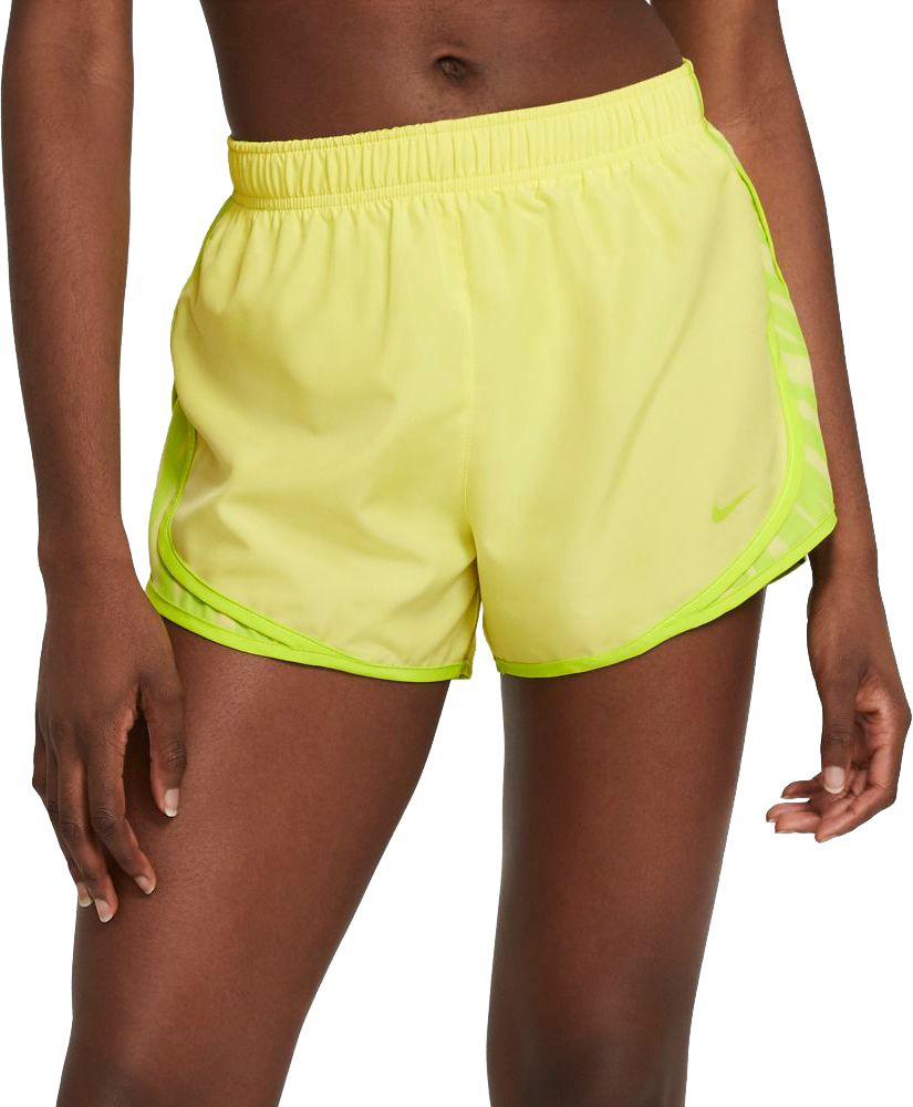 yellow nike tempo shorts