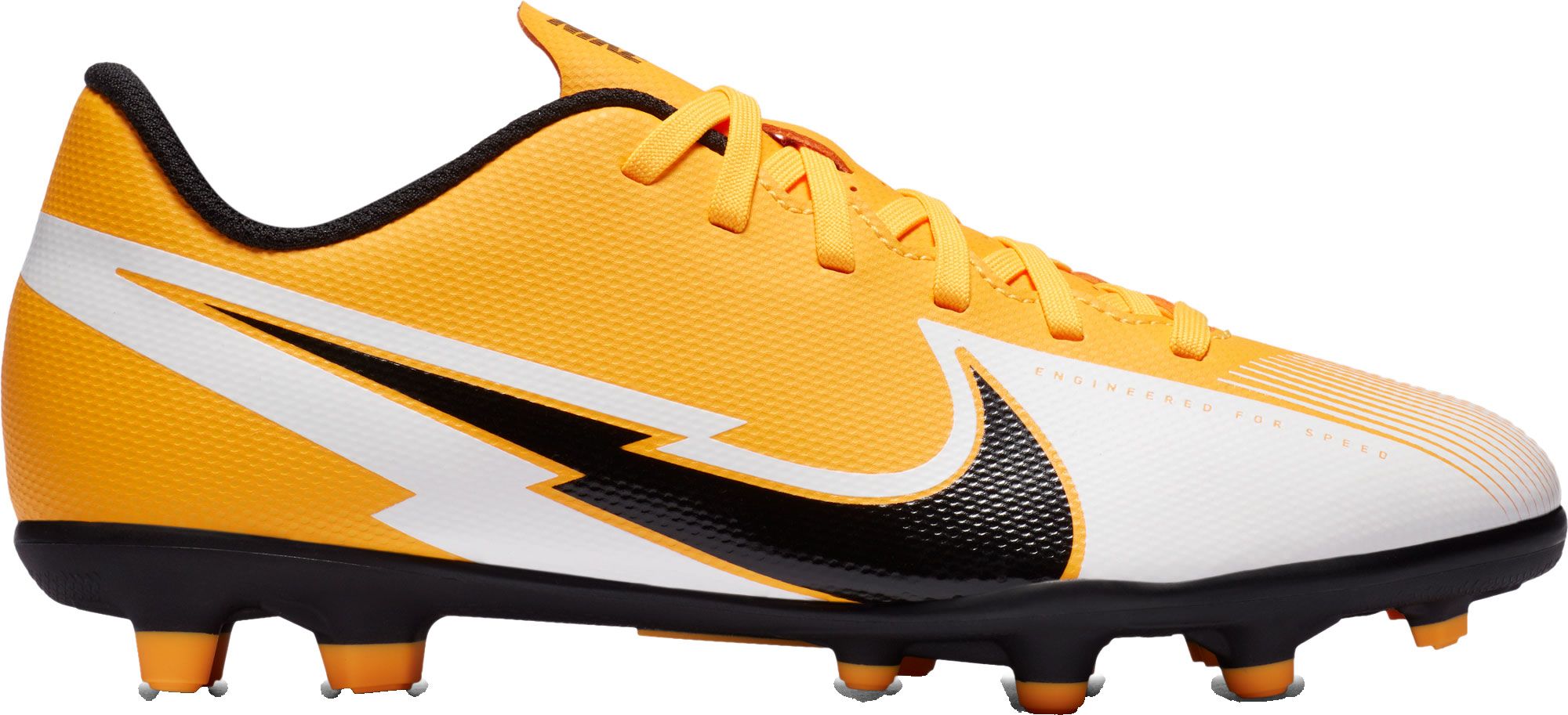 nike black and yellow soccer cleats