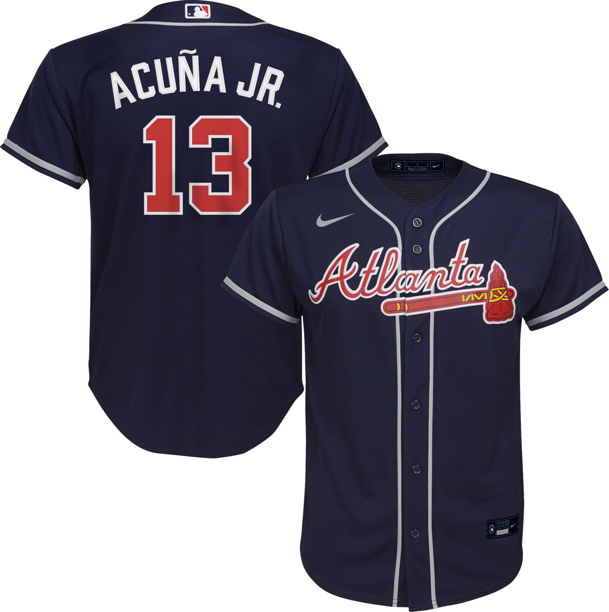 ronald acuna jr jersey youth