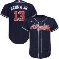 Nike Youth Atlanta Braves Vaughn Grissom #18 White Home Cool Base Jersey